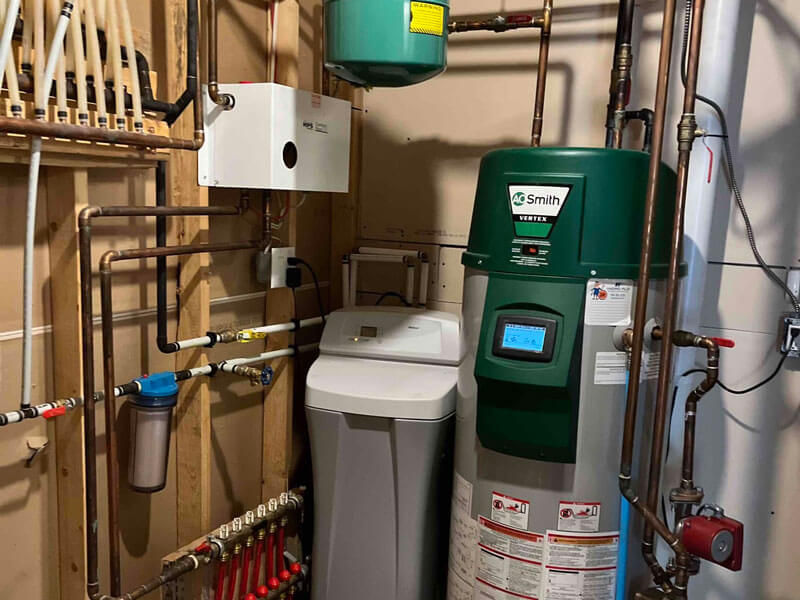 Water Softener Unit for Home Plumbing in Edmonton, AB